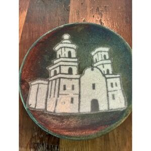 jeremy diller raku pottery  Earth And Fire 5" Dish